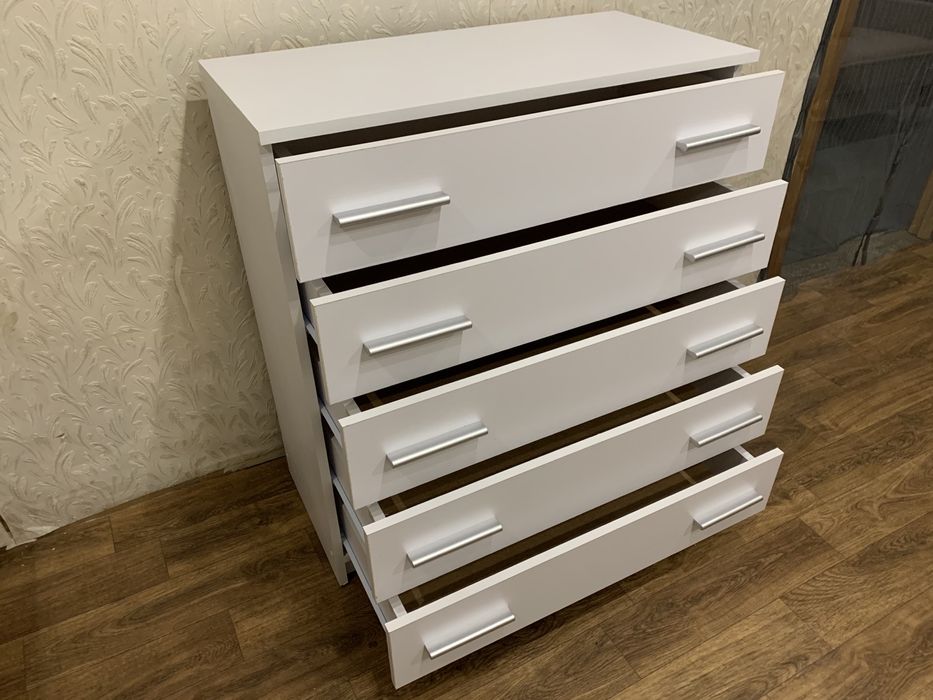 РОЗПРОДАЖ Комод 5 Секцій Класика Компаніт в Наявності Різні Кольори !