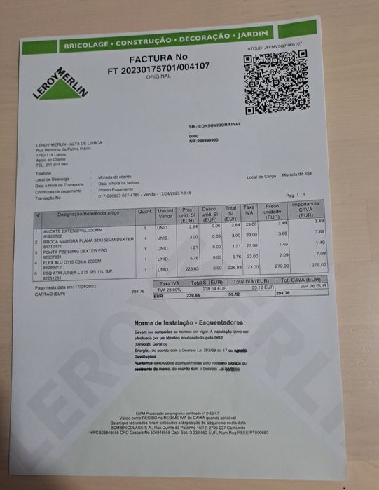 Esquentador gás butano Junex NOVO