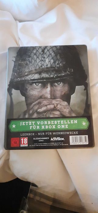 Call of duty WW II steelbook unikat g2 NOWY W FOLII