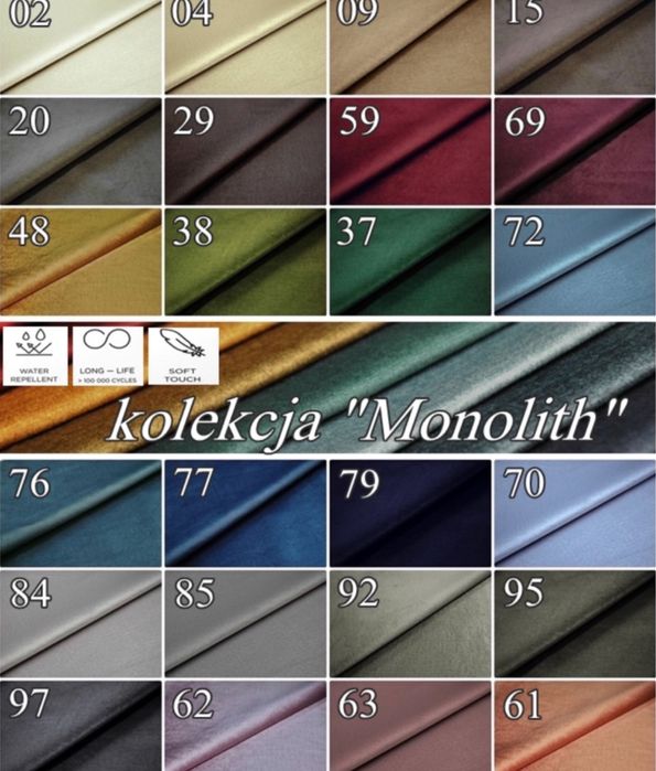 Naroznik Roki Stylowy  L oraz U , XL Nowosc Pikowany