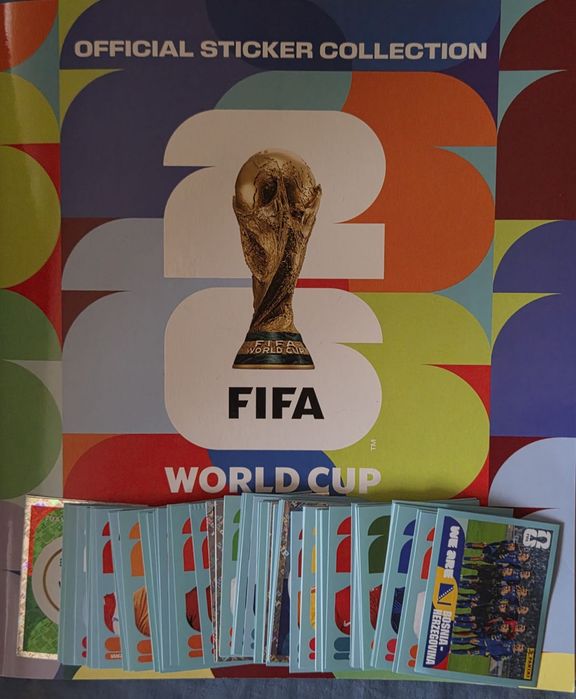 Cromos do Mundial 2026
