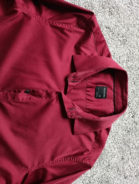 Koszula męska Medicine bordowa slim fit rozm. S