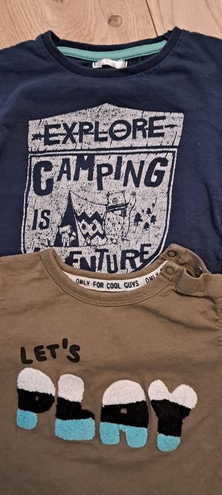 Bluzki z długim rękawem 80