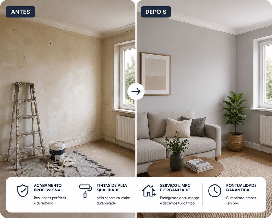 Pinturas de Casas e Apartamentos | Orçamento Grátis