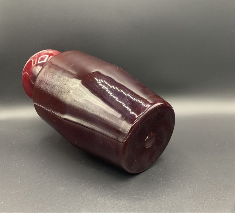 Wazon Stożek Horbowy, Huta Barbara, Szkło PRL