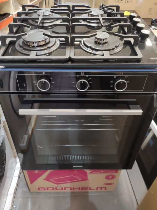 Комплект варочная поверхность+духовой шкаф номер 21 Турция черный