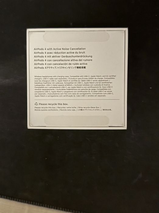 Airpods 4 novos em caixa selada