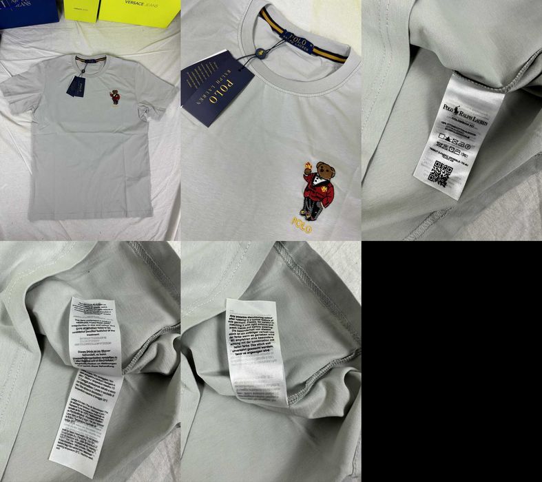 Koszulka ralph tshirt mis koszulki męskie maly znaczek kolory