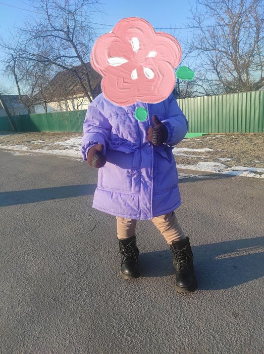 Куртка для дівчинки