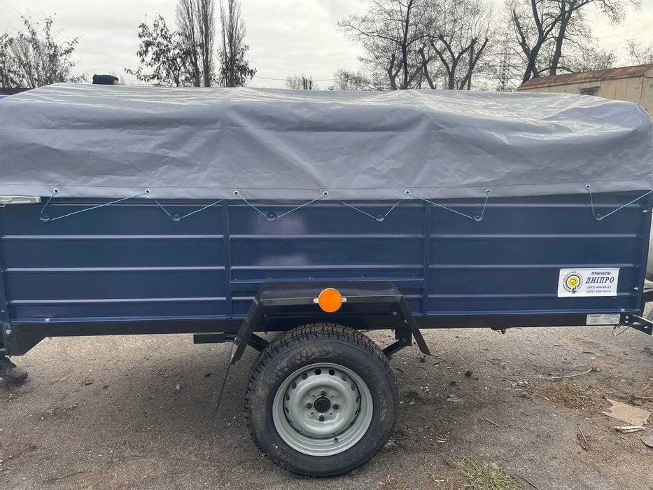 Новий причіп 2500х1300х500(модель причепа Дніпро-251)