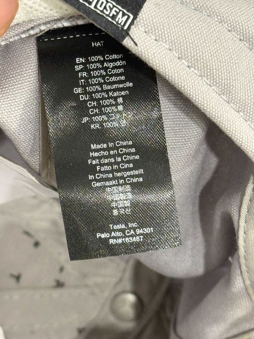 Нова оригінальна кепка Tesla relaxed T logo hat 59см офіційний мерч