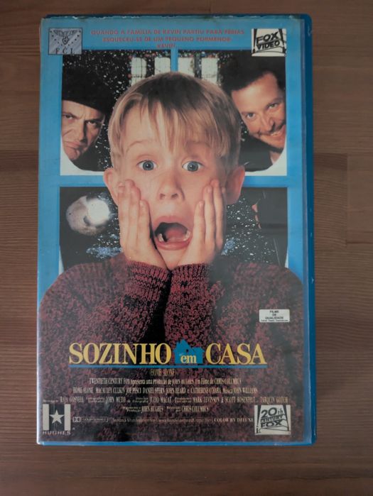 VHS " Sozinho em Casa " 1990 (Opt. Estado)