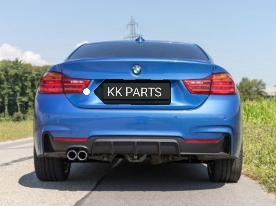 SPOILER DIFUSOR TRASEIRO DE ESCAPE  PALA ABA LÂMINA AVENTAL LÁBIO BMW SÉRIE4 F32 F33 F36 M PERFORMANCE