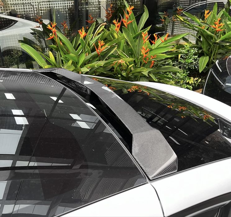 Spoiler Carbono brilhante Tesla Y Juniper  • NOVO