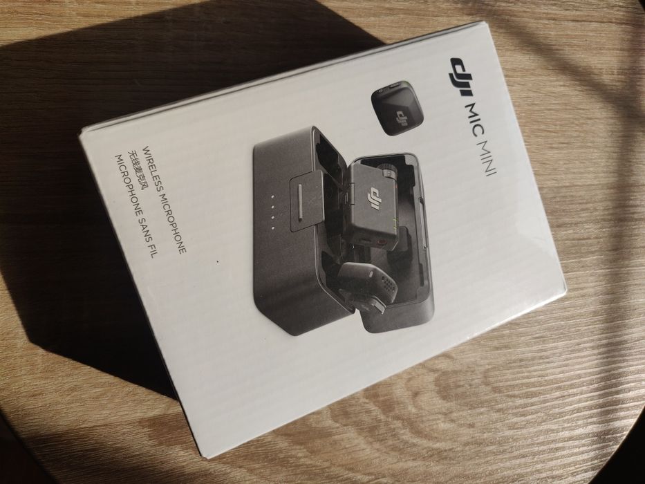 Mikrofony bezprzewodowe DJI Mic Mini 2TX + 1RX – fabrycznie zapakowane