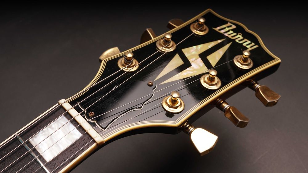 Burny Les Paul Custom – Tobacco Sunburst – VH-1 – Japan