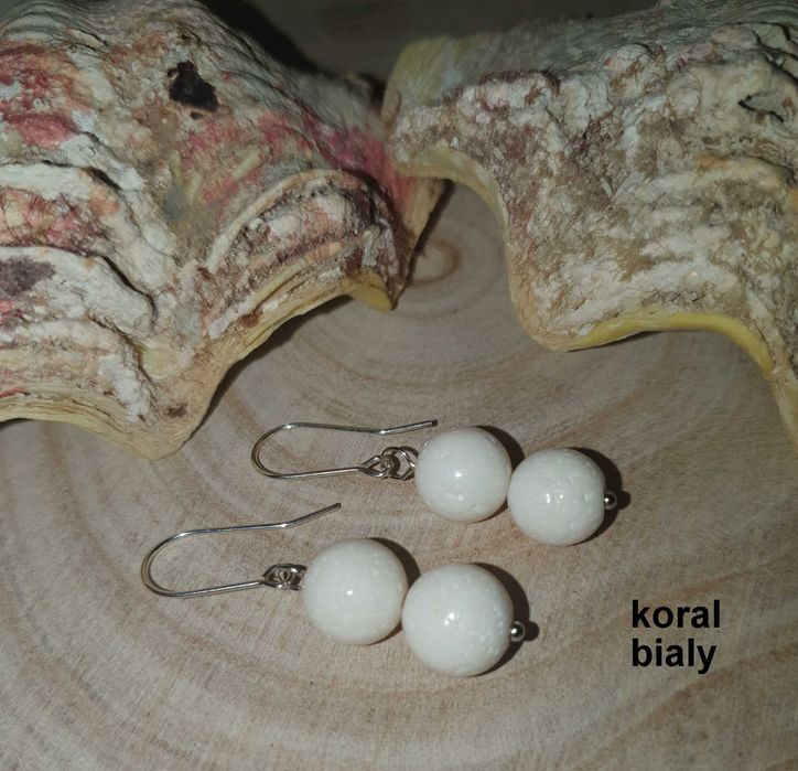 kolczyki kamienie Hand Made