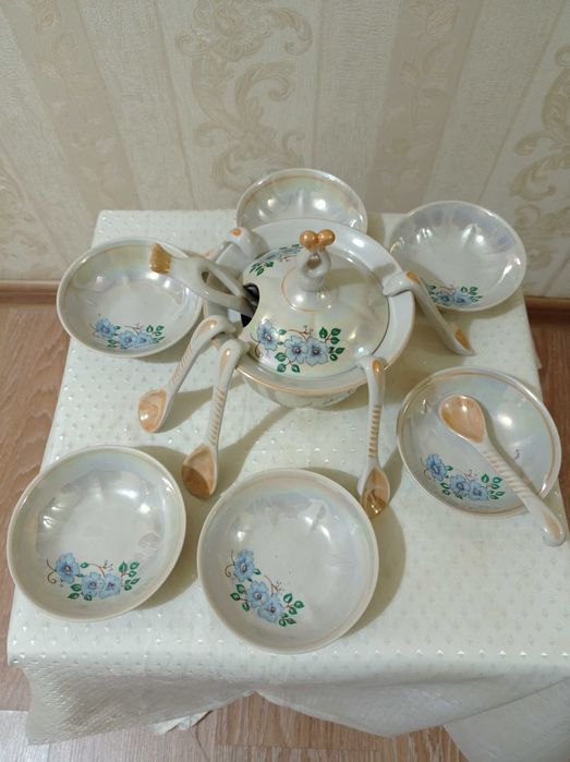 Набор для меда, варенья, джема. Набір .Комплект Сервіз.