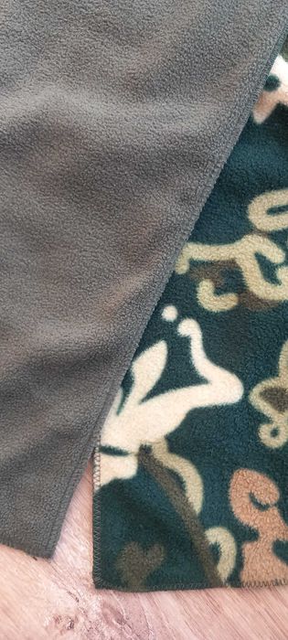 Szalik zimowy polarowy moro