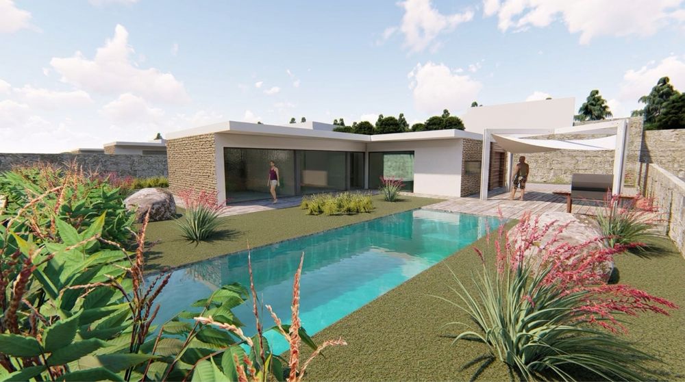 Lote de Terreno c/ Projeto Aprovado p/ Moradia T3 com Piscina – Passos, Fafe