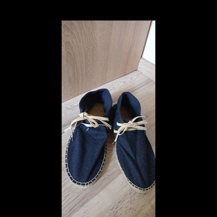 эспадрильи джинс верх