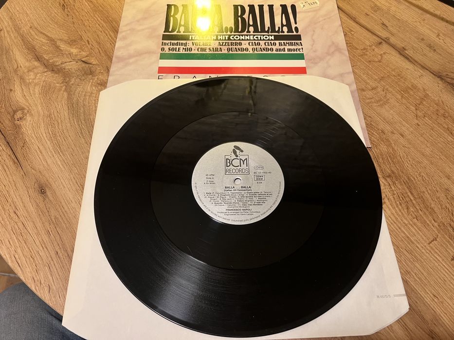 Francesco Napoli Balla Balla winyl Italo Disco  BCM  1987