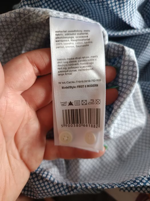 Koszula męska Slim Fit  Tatuum S