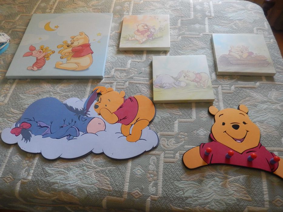 Quadros decorativos Winnie Pooth