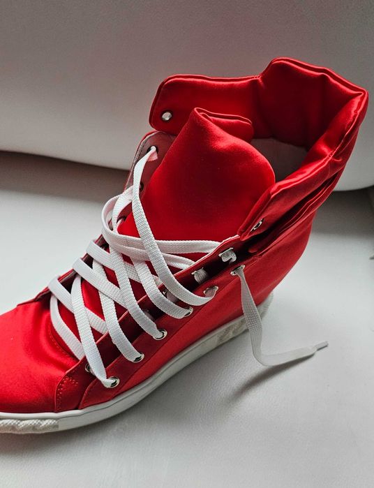 Casadei orginalne sneakersy koturna roz 40