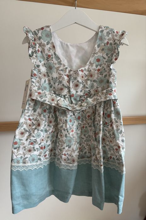 Vestido cerimónia primavera-verão novo | 3 anos