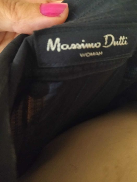 Vestido Preto MASSIMO DUTTI TAM 34