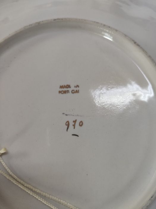 Prato decorativo loiça de Alcobaça