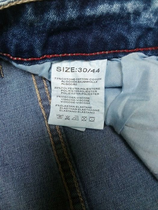 Spodnie męskie jeans slim fit XZX-star
