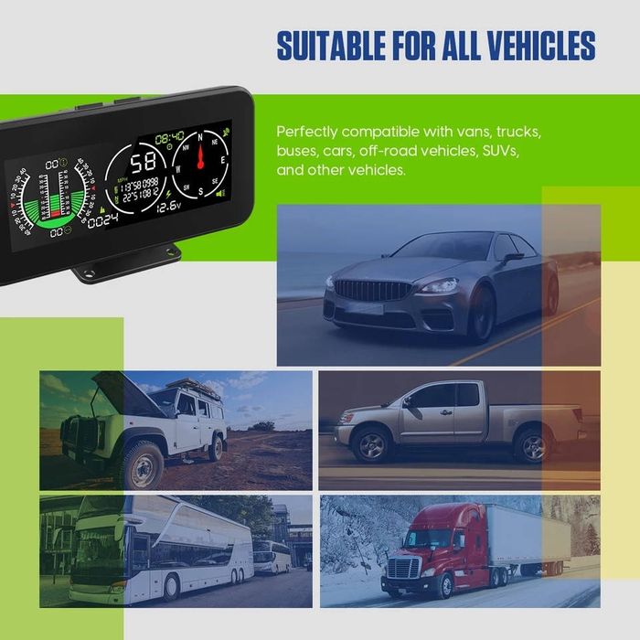 MR CARTOOL M60 GPS спідометр, цифровий спідометр.