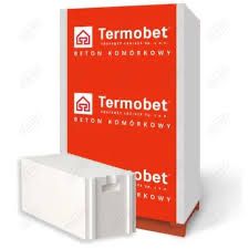 Bloczek pustak beton komórkowy TERMOBET 500/2,5 240x239x590