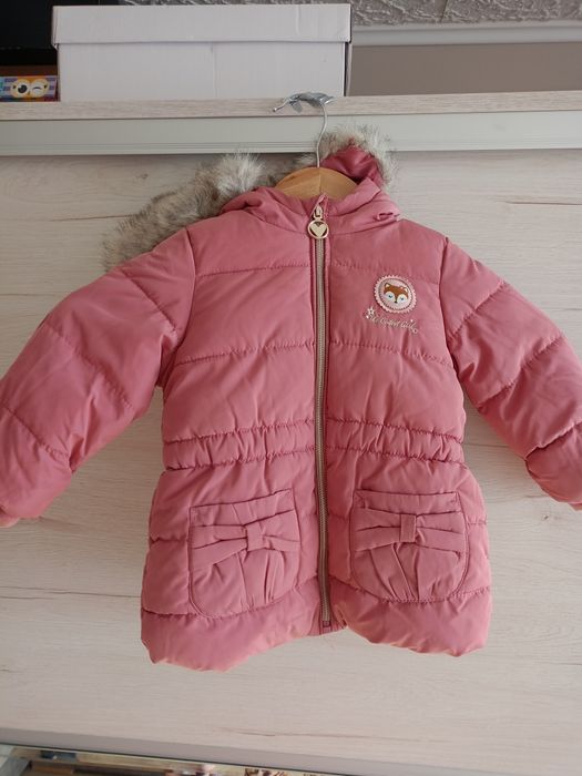 Kurtka zimowa dziewczynka rozm 74/80