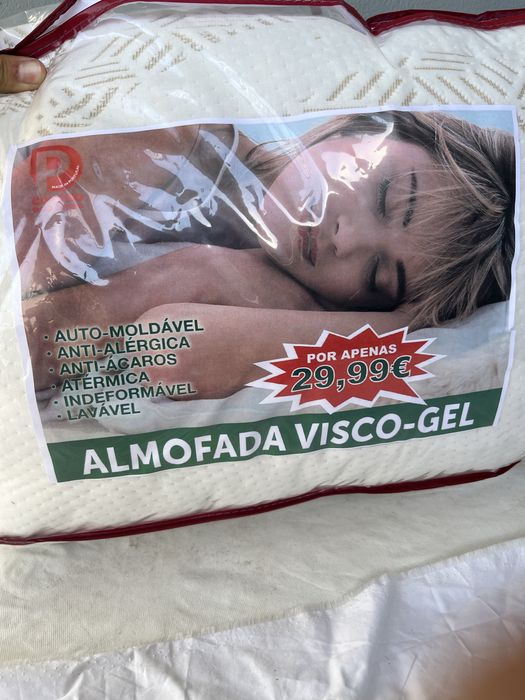 2 almofadas para dormir