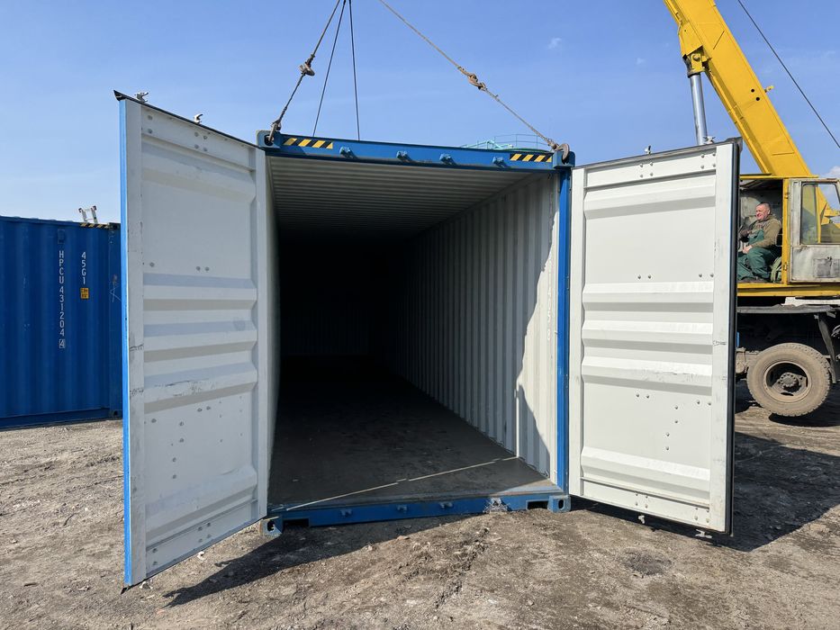 Морський контейнер 20 футів / 40 футів / Житомир / Справжні фото