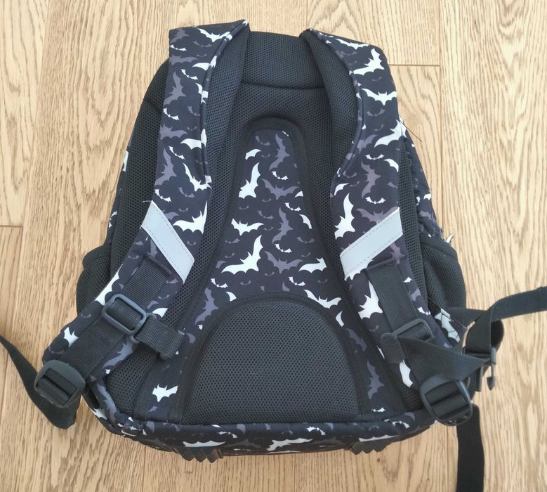 Plecak Astrabag Night bats czarny dla chłopca