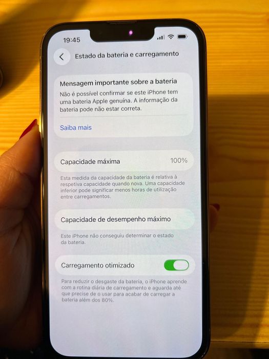 iPhone 13 Pro, 256 GB- 100% bateria