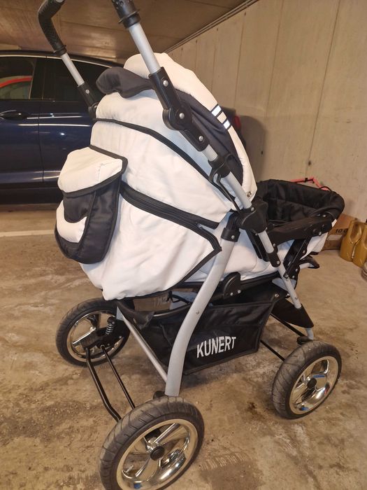 Wózek dziecięcy, fotelik Maxi Cosi, baza isofix