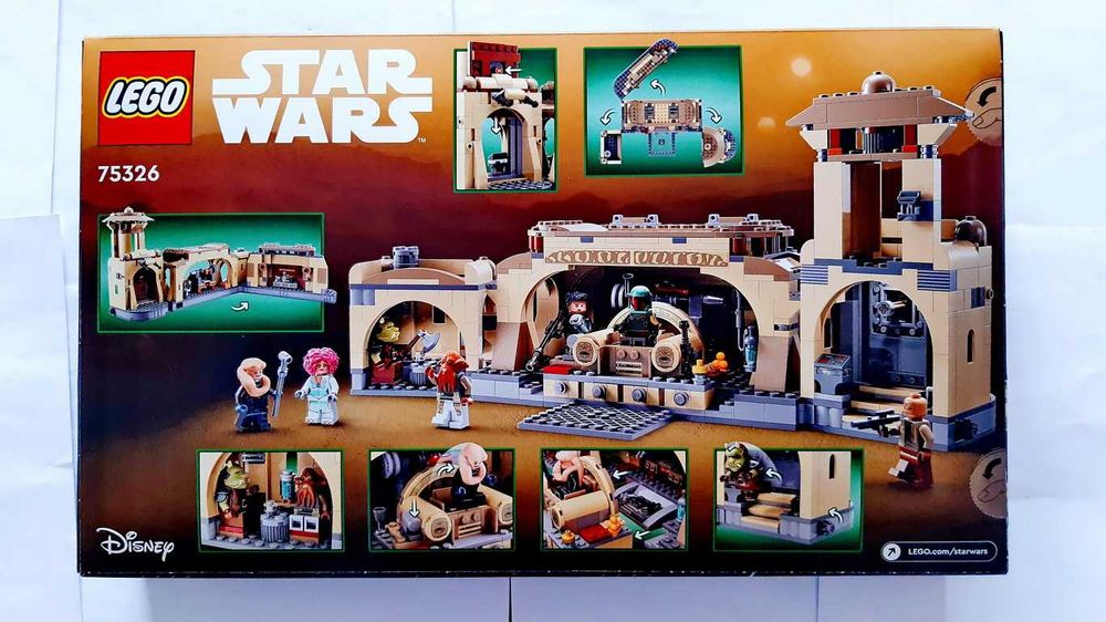 Lego Star Wars 75326 Boba Fett's Throne Room selado