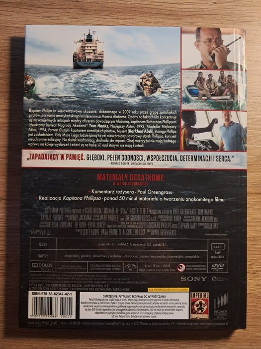 Kapitan Phillips | Tom Hanks | DVD