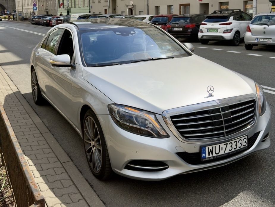 Wynajem samochodu Mercedes S klasa