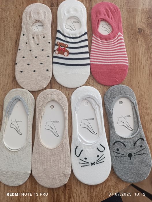 Zestaw. Skarpety, stopki, 7 par Moraj 35-41