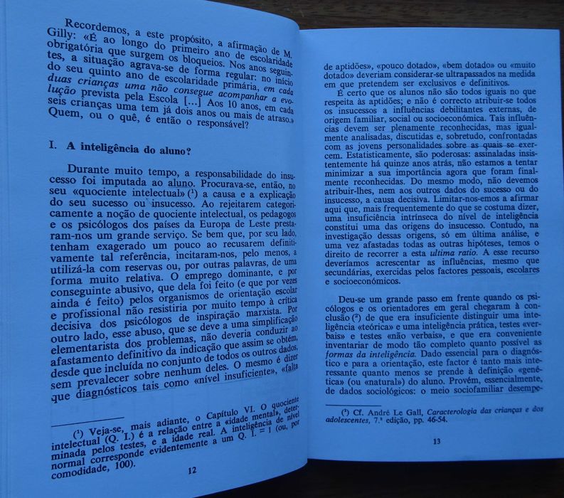 O Insucesso Escolar de André Le Gall