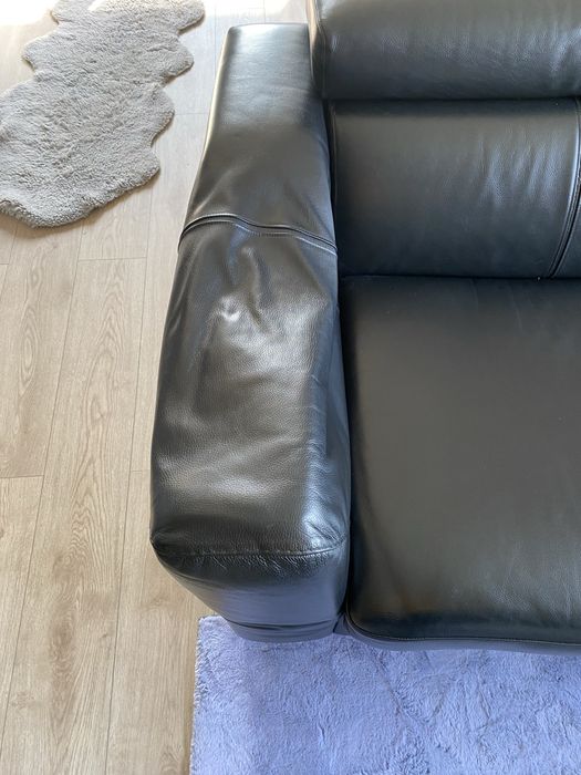 Kanapa rozkladana skorzana Kler