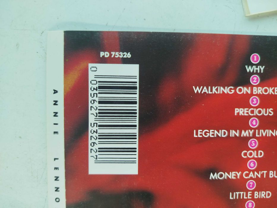 Okładka CD Annie Lennox Diva poligrafia OP+OT bez płyty !!!