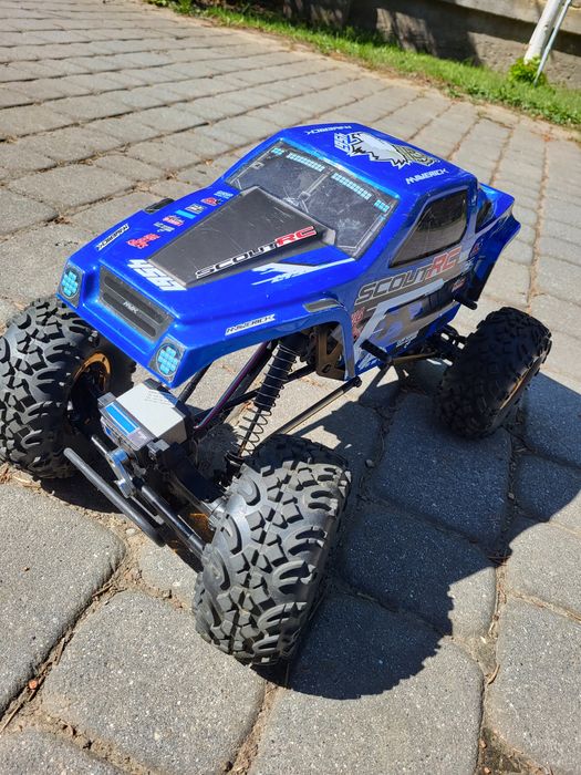 Model RC cravler Maverick ScautRC w pełni woodoodporny 2 akumulatory