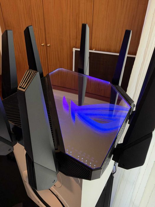 Router ASUS ROG Rapture GT-AXE16000 – Wi-Fi 6E Quad-Band, 2x 10 Gbps ...